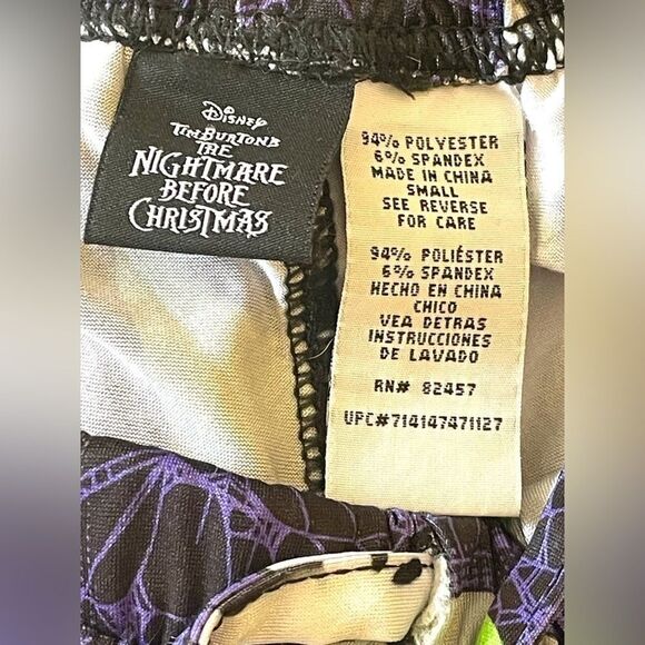 Disney’s Men’s Small Nightmare Before Christmas Pajama Pants • Drawstring Tie - Picture 14 of 16